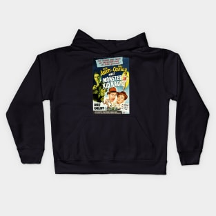 Abbott & Costello Meet Monster Kid Radio Kids Hoodie